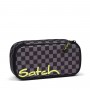 ASTUCCIO ovale SATCH pencil case DARK SKATE attrezzato NERO con squadra in omaggio BOX Satch - 1
