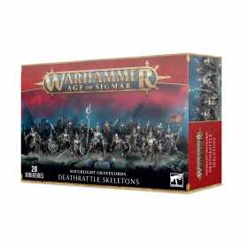 Warhammer Age Of Sigmar – Soulblight Gravelords: 10 Scheletri Deathrattle – Nuovi Non Assemblati - Foto 2