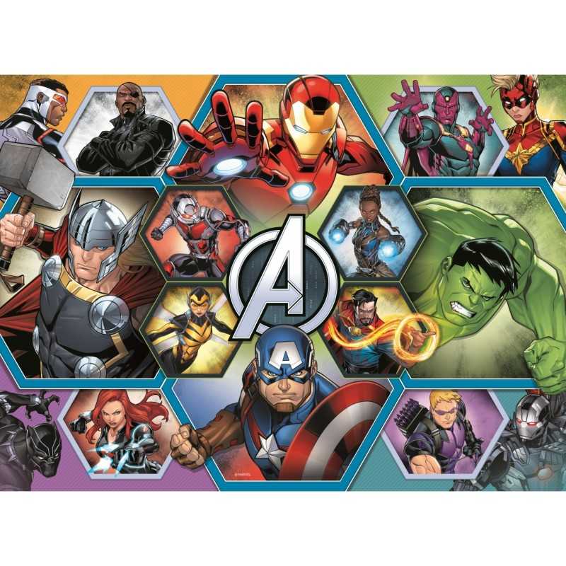 Puzzle 100 Pezzi XXL Marvel Hulk per Bambini +6 Anni RAVENSBURGER - 12004119