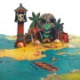 BATTAGLIA DEI PIRATI arty toys PUZZLE GIGANTE con 30 pezzi esagonali DJECO DJ06847 età 4+ Djeco - 3