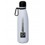 BORRACCIA in acciaio inox 304 SEVEN caldo e freddo GRIGIO con moschettone TECH LINE SEVEN - 1