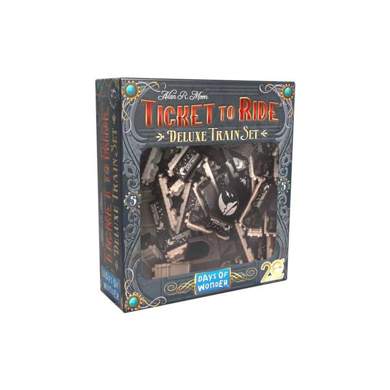 Ticket to Ride 20th Anniversary - Deluxe Train Set: Red | Giochi da Tavolo