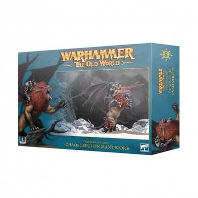 CHAOS LORD ON MANTICORE miniatura WARRIORS OF CHAOS warhammer THE OLD WORLD età 12+ Games Workshop - 1