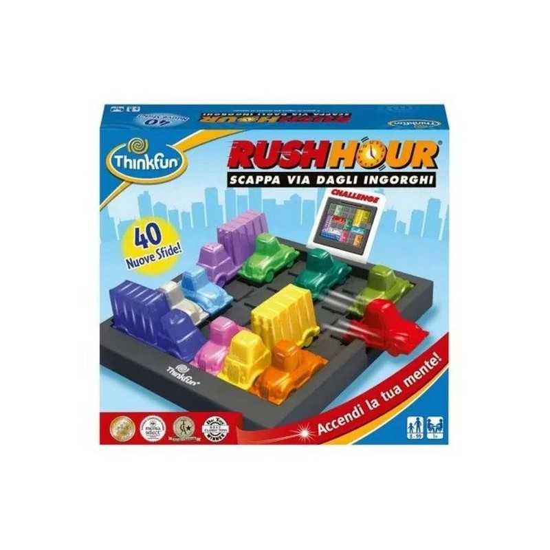 ThinkFun 76439 - Rush Hour - Il famoso gioco di logica in formato