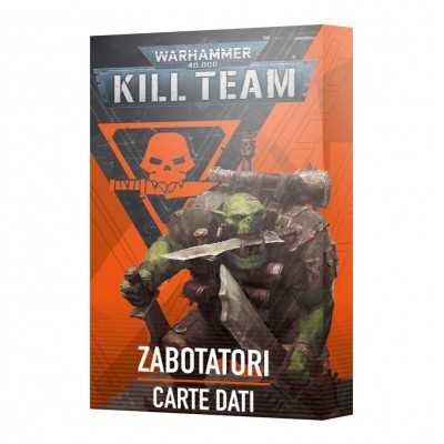 CARTE DATI ZABOTATORI mazzo IN ITALIANO warhammer 40k KILL TEAM età 12+ Games Workshop - 1