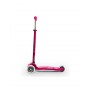 MONOPATTINO scooter MAXI MICRO a 3 ruote DELUXE LED originale ROSA età 5+ Micro Monopattini - 6