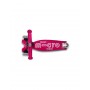 MONOPATTINO scooter MAXI MICRO a 3 ruote DELUXE LED originale ROSA età 5+ Micro Monopattini - 9