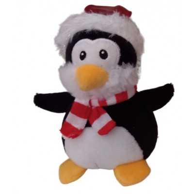 PELUCHE merry christmas NATALE biembi PUPAZZO morbido PINGUINO età 3+ BIEMBI - 1
