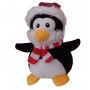 PELUCHE merry christmas NATALE biembi PUPAZZO morbido PINGUINO età 3+ BIEMBI - 1