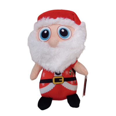 PELUCHE occhioni NATALE biembi PUPAZZO morbido BABBO età 3+ BIEMBI - 1