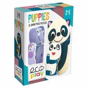 PUPPIES eco play 12 PEZZI jumbo AD INCASTRO headu ANIMALI età 2+ HEADU - 2