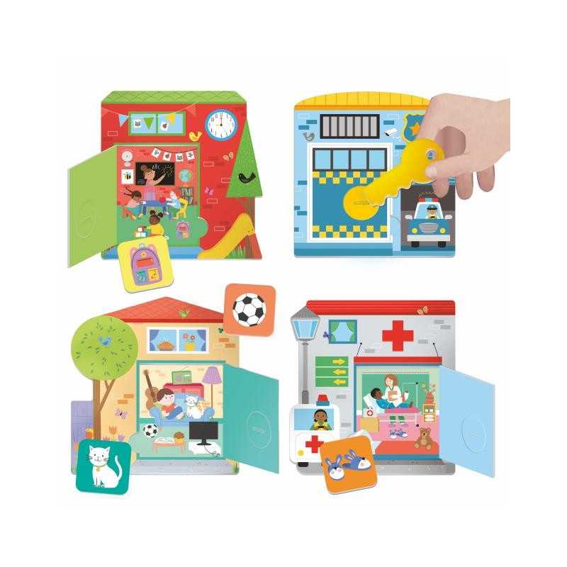 AUZOU - Cercare E Trovare Gli Animali Del Mondo, Gioco Di Osservazione Per Bambini 3+