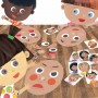 FUNNY FACES gioco educativo HEADU facce ECO PLAY età 3+ HEADU - 3