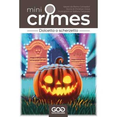 MINI CRIMES halloween DOLCETTO O SCHERZETTO gioco da tavolo IN ITALIANO età 8+ GateOnGames - 1
