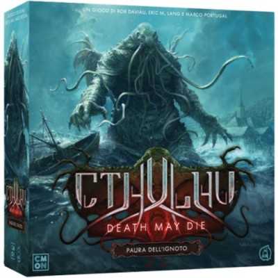 PAURA DELL'IGNOTO cthulhu DEATH MAY DIE gioco da tavolo IN ITALIANO età 14+ Asmodee - 1