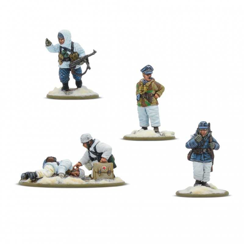 Starter Army Fallschirmjager Bolt Action – Figurines 28 Mm WWII Allemand Avec StuG III Et Half-track, Jeu De Table Warlord Games