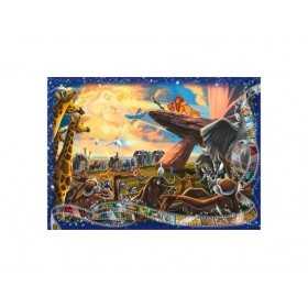 PUZZLE 1000 PEZZI ravensburger IL RE LEONE originale DISNEY softclick