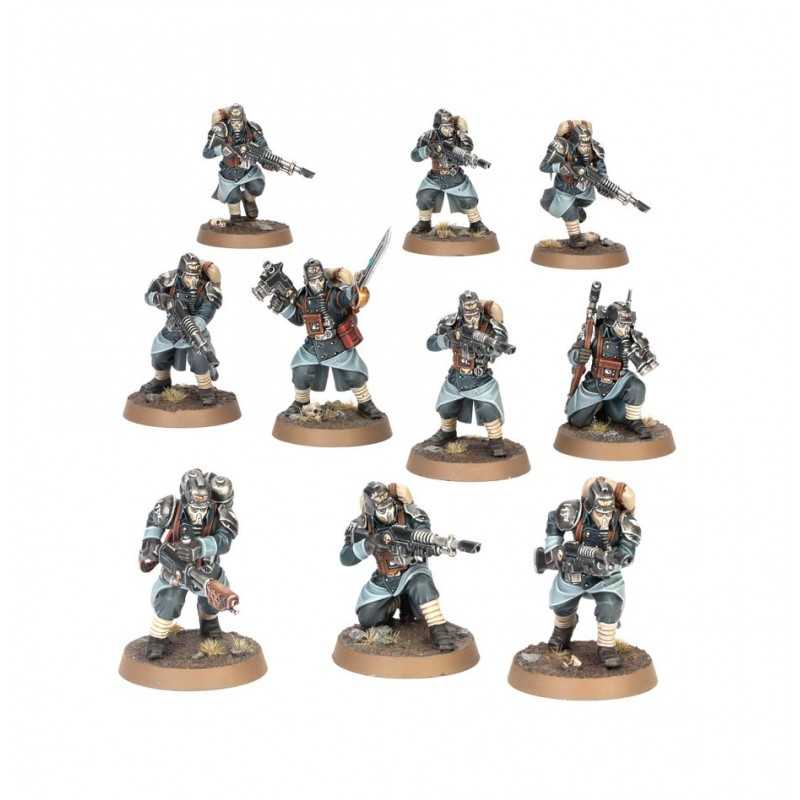 SQUADRONI DELLA MORTE DI KRIEG death korps ASTRA MILITARUM set di ...