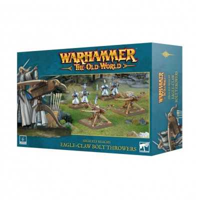 EAGLE CLAW BOLT THROWERS set di miniature HIGHELF REALM warhammer THE OLD WORLD età 12+ Games Workshop - 1