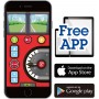 LOCOMOTIVA A CONTROLLO REMOTO remote control engine TELECOMANDATO app gratuita HAPE treni E3726 età 3+ Hape - 2