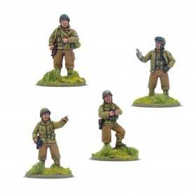 US ARMY PLATOON COMMANDER miniature BOLT ACTION warlord games IN RESINA età 14+ Warlord Games - 2