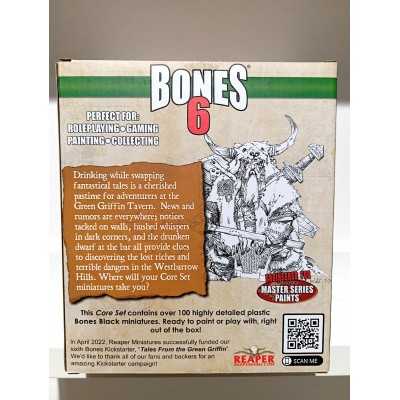 Miniatura Reaper Bones - Bathalian Mage, Non Verniciata, In Plastica, Per Giochi Di Ruolo E War Games, Altezza 35mm, Scala Eroica 25mm - 2