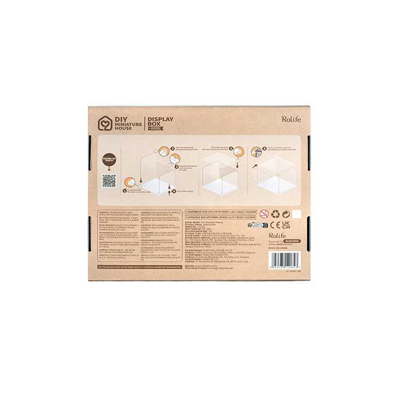 ROBOTIME Kit Fai Da Te In Miniatura Per Adulti, Mini Casa Delle Bambole, Kit Di Costruzione Con Mobili E Luci A LED, Regalo Di Compleanno Per Donne O Ragazze - Foto 10