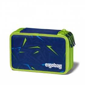 ASTUCCIO MAXI scuola 3 ZIP triplo scomparto ERGOBAG materiale riciclato FRONT RUNBEAR blu ASTUCCIO MAXI scuola 3 ZIP triplo scomparto ERGOBAG materiale riciclato FRONT RUNBEAR blu Ergobag - 1
