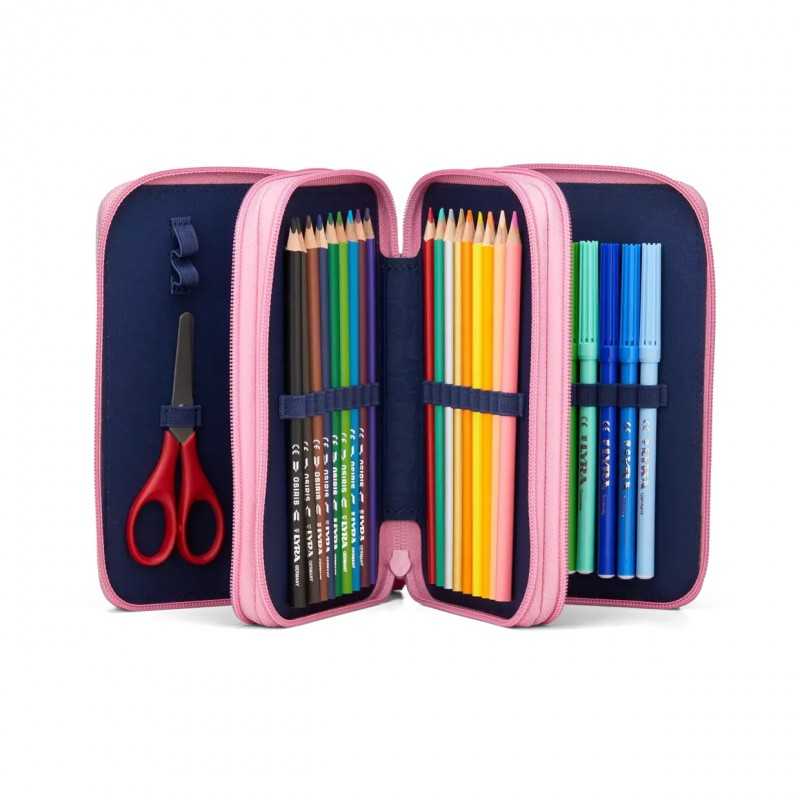 Astuccio Sonic 3 scomparti con accessori – Il Papiro