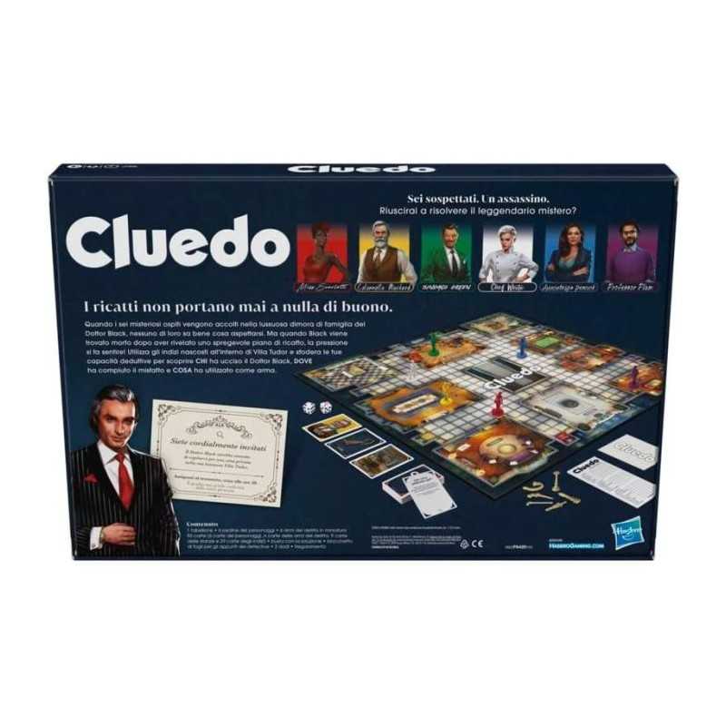 Cluedo Gioco Da Tavolo The Museum Robbery, Escape Room Cooperativo Per Famiglie, 1-6 Giocatori, Versione Olandese