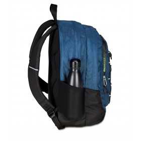 ZAINO seven TECH LINE doppio scomparto BLU backpack 30 LITRI grs