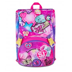 ZAINO scuola SJ GANG seven BIG backpack TINYPATCH GIRL estensibile ZAINO scuola SJ GANG seven BIG backpack TINYPATCH GIRL estensibile SEVEN - 2