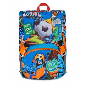ZAINO scuola SJ GANG seven BIG backpack TINYPATCH BOY estensibile ZAINO scuola SJ GANG seven BIG backpack TINYPATCH BOY estensibile SEVEN - 1