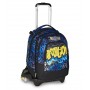 TROLLEY JACK tre ruote 3WD scuola DETACH seven HIDDEN SPOT BOY vol 37 litri ZAINO staccabile 3 IN 1 SEVEN - 3