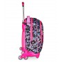 TROLLEY JACK tre ruote 3WD scuola GAME LED seven GIRL vol 33 litri ZAINO staccabile SEVEN - 4