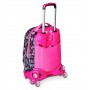 TROLLEY JACK tre ruote 3WD scuola GAME LED seven GIRL vol 33 litri ZAINO staccabile SEVEN - 6