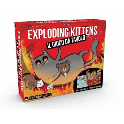 EXPLODING KITTENS: IL GIOCO DA TAVOLO in italiano Asmodee Asmodee - 1