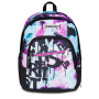ZAINO scuola DUAL seven DETACH backpack QUICK GRAFFITI vol 32 litri GIRL