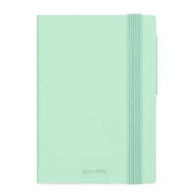 AGENDA 2025 - 2026 LEGAMI 16 MESI GIORNALIERA SMALL PASTEL MINT verde menta