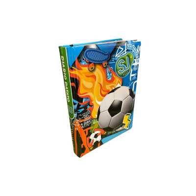 DIARIO datato CALCIO scuola 2025 2026 seven SJ GANG da 10 mesi BOY