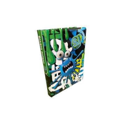DIARIO datato MOSTRO BLU scuola 2025 2026 seven SJ GANG da 10 mesi BOY