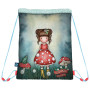 SACCA GYM drawstring bag LITTLE MUSHROOM santoro GORJUSS portascarpe 1123GJ15