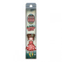 SET DI 4 MATITE kit cancelleria LITTLE MUSHROOM santoro GORJUSS decorate 1311GJ07