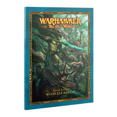WOOD ELF REALMS manuale ARCANE JOURNAL warhammer the old world IN INGLESE età 12+