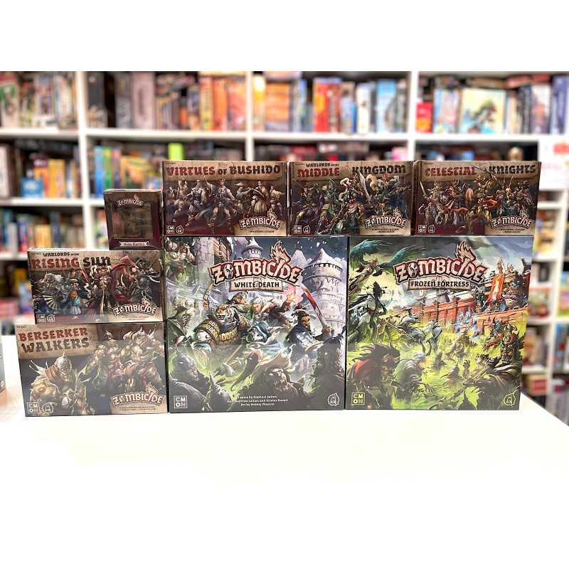 Zombicide White Death - Frozen Fortress Pledge Esclusivo Kickstarter SIGILLATO