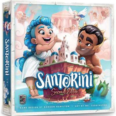 SANTORINI gioco da tavolo SECOND EDITION roxley IN INGLESE età 8+