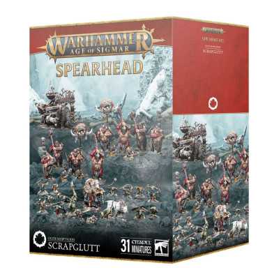 VENTRIBU' DEGLI OGOR TANTALATTA mawtribes SCRAPGLUTT set di 31 miniature SPEARHEAD warhammer AGE OF SIGMAR età 12+