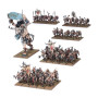 BEASTMEN BRAYHERDS set di 61 miniature BATTALION warhammer THE OLD WORLD età 12+