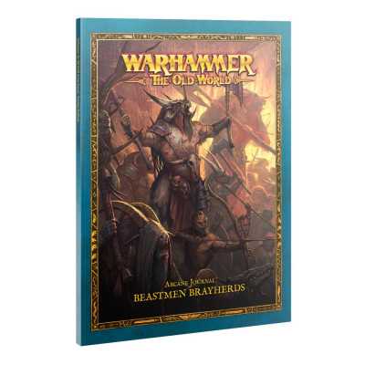 BEASTMEN BRAYHERD manuale ARCANE JOURNAL warhammer the old world IN INGLESE età 12+