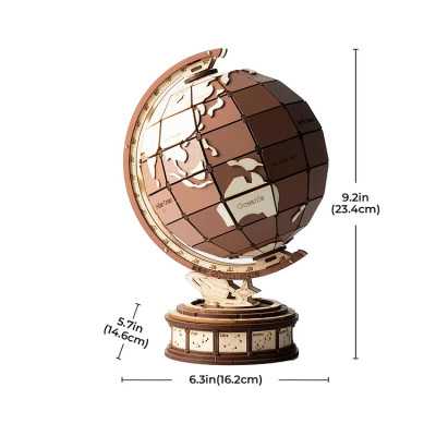 GLOBAL WONDERS rolife ROBOTIME in legno 3D PUZZLE creation set DIY da montare TGM01 età 14+